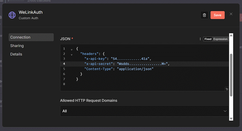 n8n Custom Auth Setup